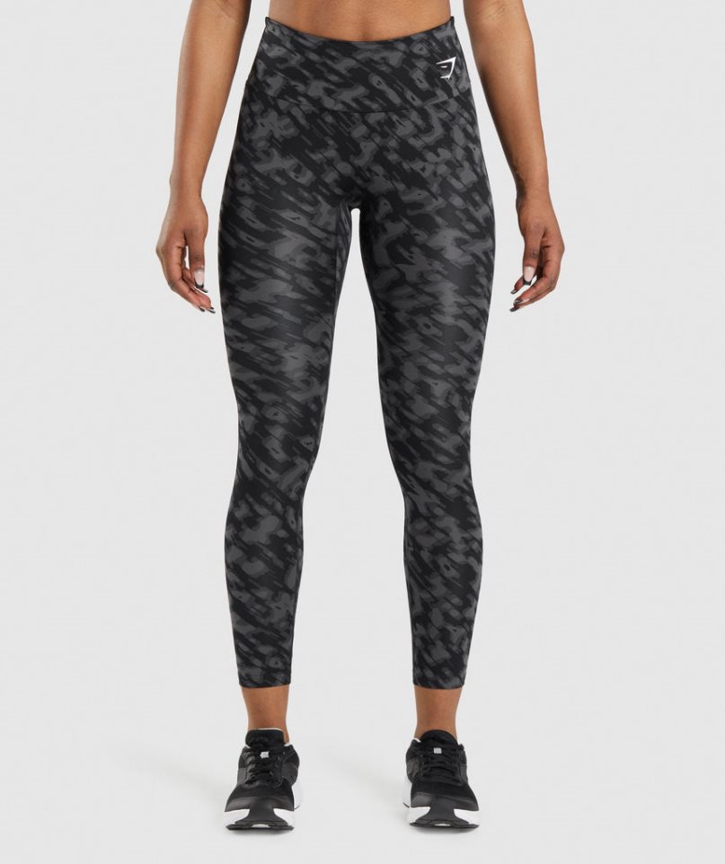 Women\'s Gymshark Training Leggings Black | CA 357N68